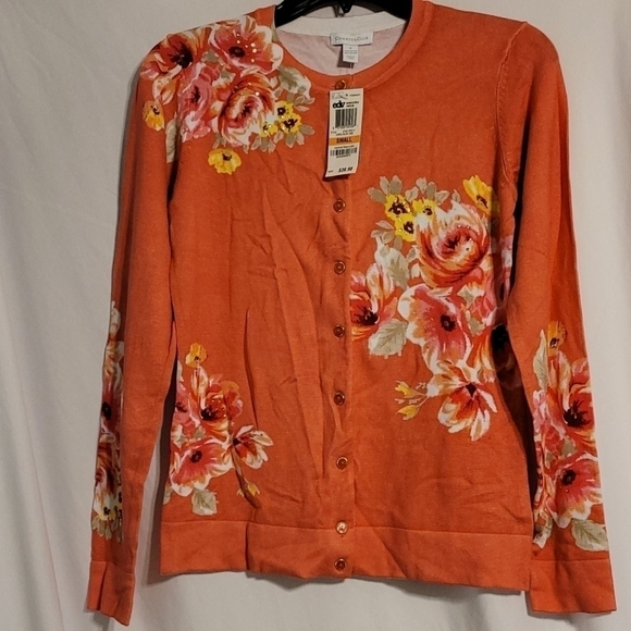 CHARTER Club Long Sleeve Cardigan Sweater - Picture 1 of 8